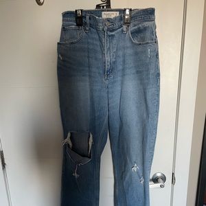 Abercrombie ultra high rise curve love